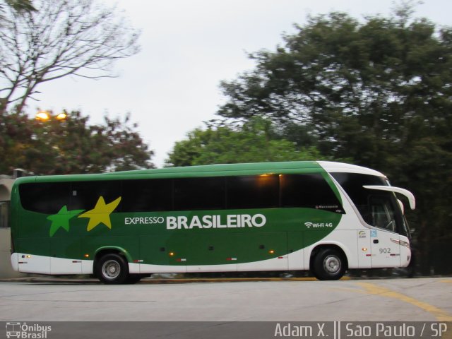 Expresso Brasileiro 902 na cidade de São Paulo, São Paulo, Brasil, por Adam Xavier Rodrigues Lima. ID da foto: 3622192.