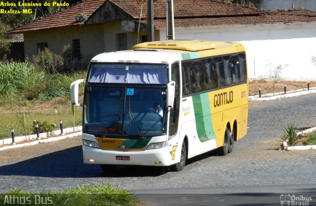 Empresa Gontijo de Transportes 12610 na cidade de Manhuaçu, Minas Gerais, Brasil, por Athos Lauriano do Prado. Número da foto: #3622515.