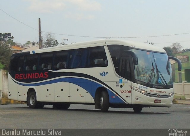 Reunidas Transportes Coletivos 32208 na cidade de Mafra, Santa Catarina, Brasil, por Danilo Marcelo Silva. Número da foto: #3622904.