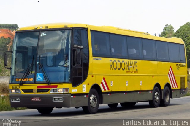 Viação Itapemirim 6807 na cidade de Divisa Alegre, Minas Gerais, Brasil, por Carlos Eduardo Lopes. Número da foto: #3623439.
