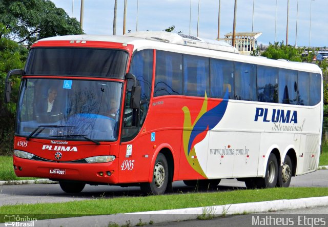 Pluma Conforto e Turismo 4905 na cidade de Florianópolis, Santa Catarina, Brasil, por Matheus Etges. ID da foto: 3624679.