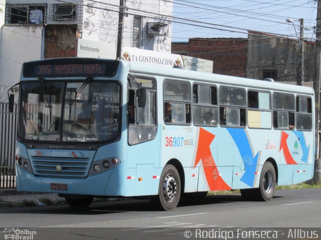 Viação Santa Cecília 36907 na cidade de Fortaleza, Ceará, Brasil, por Rodrigo Fonseca. Número da foto: #3624898.