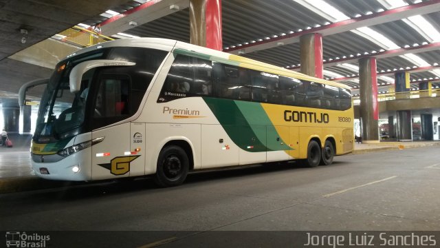 Empresa Gontijo de Transportes 18080 na cidade de Cuiabá, Mato Grosso, Brasil, por Jorge Luiz Sanches. Número da foto: #3624638.