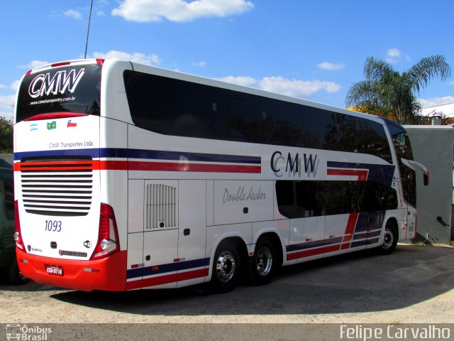 CMW Transportes 1093 na cidade de Bragança Paulista, São Paulo, Brasil, por Felipe Carvalho. Número da foto: #3625647.