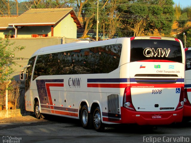 CMW Transportes 1078 na cidade de Bragança Paulista, São Paulo, Brasil, por Felipe Carvalho. Número da foto: #3625675.