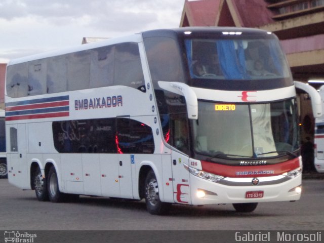 Expresso Embaixador 426 na cidade de Pelotas, Rio Grande do Sul, Brasil, por Gabriel  Morosoli. Número da foto: #3625522.
