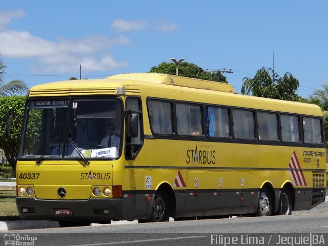 Viação Itapemirim 40337 na cidade de Jequié, Bahia, Brasil, por Filipe Lima. Número da foto: #3627575.