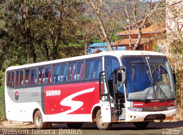 Viação Serro 1590 na cidade de Conceição do Mato Dentro, Minas Gerais, Brasil, por Welisson  Oliveira. Número da foto: #3628516.