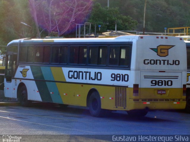 Empresa Gontijo de Transportes 9810 na cidade de Belo Horizonte, Minas Gerais, Brasil, por Gustavo Hestereque Silva. ID da foto: 3627460.