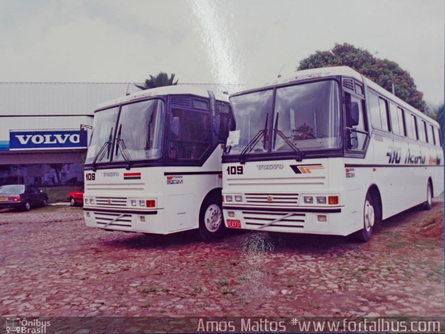 Viação Rio Negro Transporte e Turismo 109 na cidade de Fortaleza, Ceará, Brasil, por Amós  Mattos. ID da foto: 3627009.